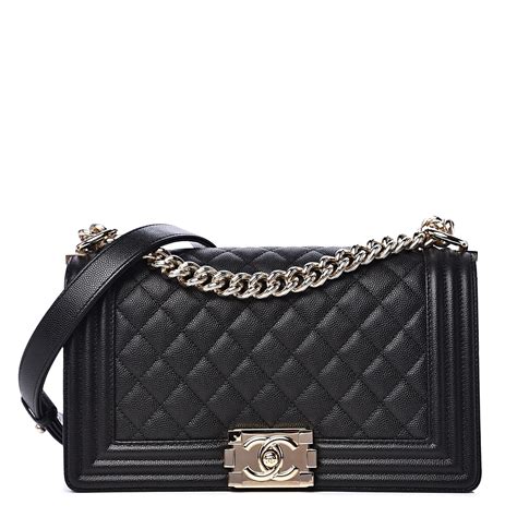 chanel boy bag caviar medium price|CHANEL Lambskin Quilted Medium Boy Flap Red .